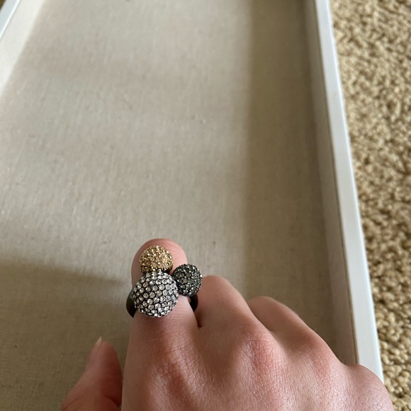 Stella & Dot Soirée Trio Ring - Picture 4 of 10